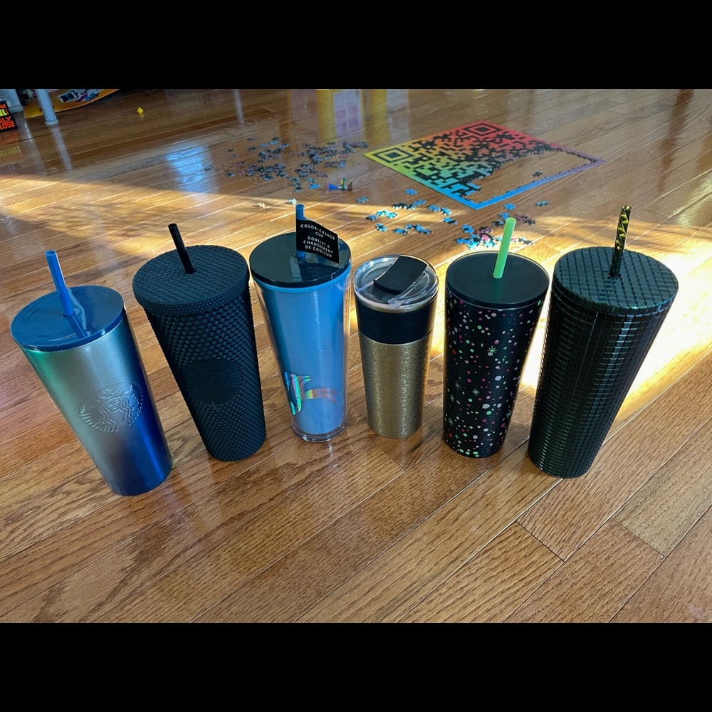 6 new Starbucks tumblers and hot cups/mugs
